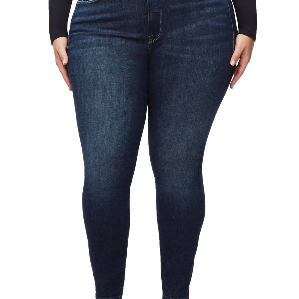 Good American Women's good legs cropped Skinny Jeans 18